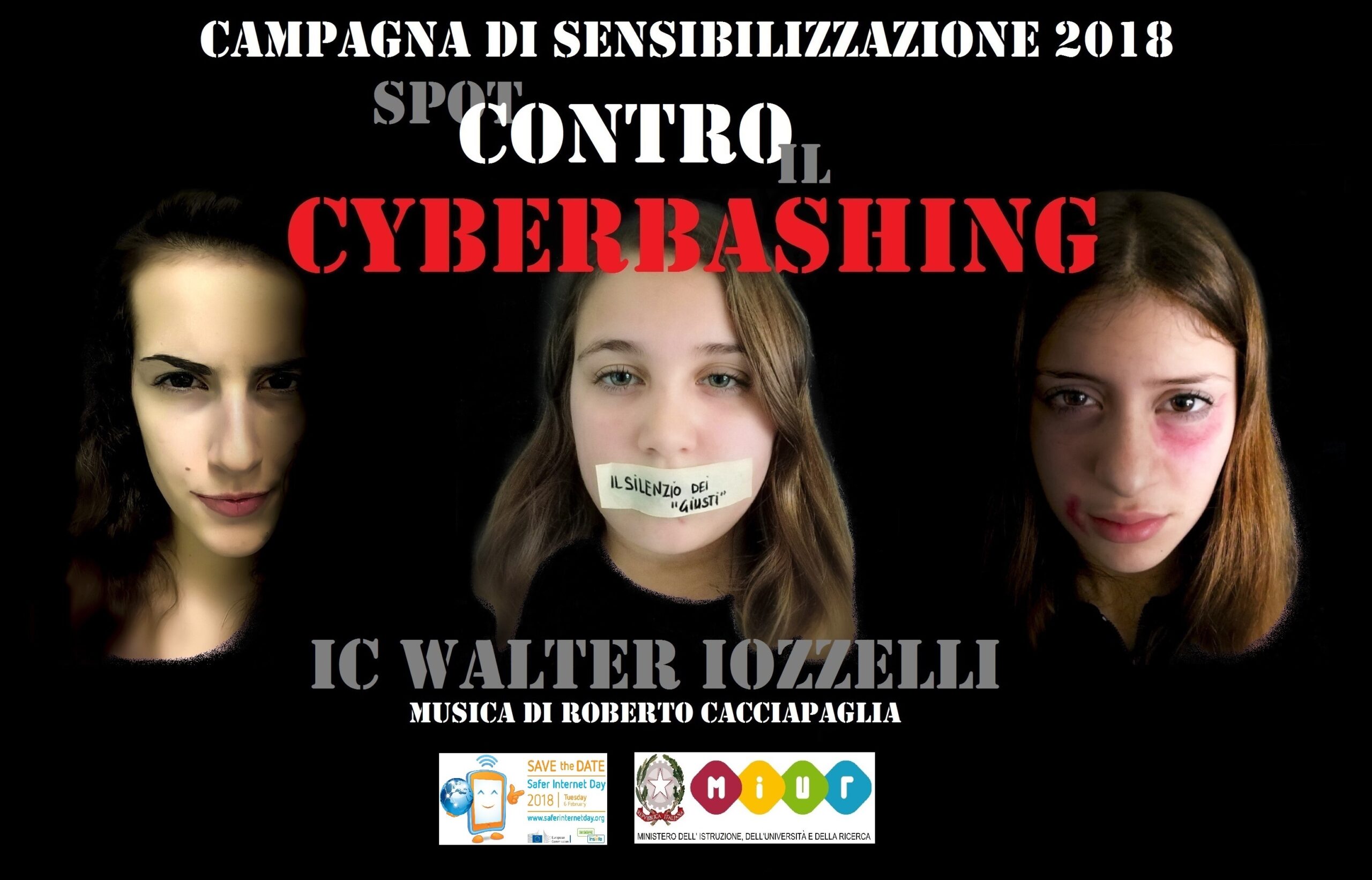Locandina Ufficiale Spot Cyberbashing 2018