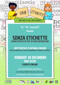 Locandina "Senza etichette"