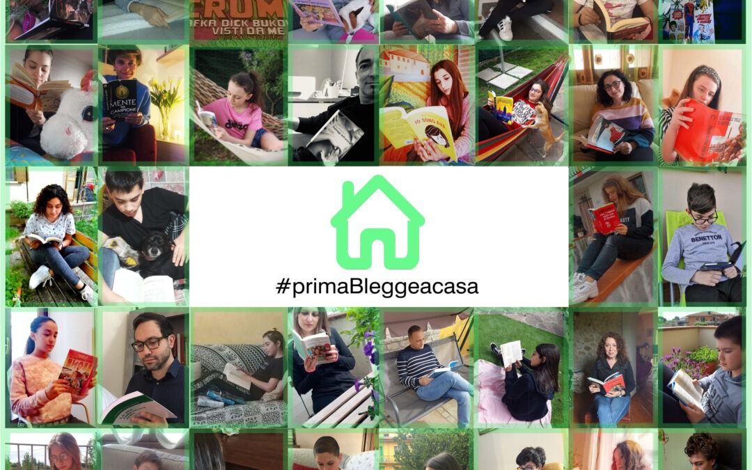#PrimaBLeggeacasa