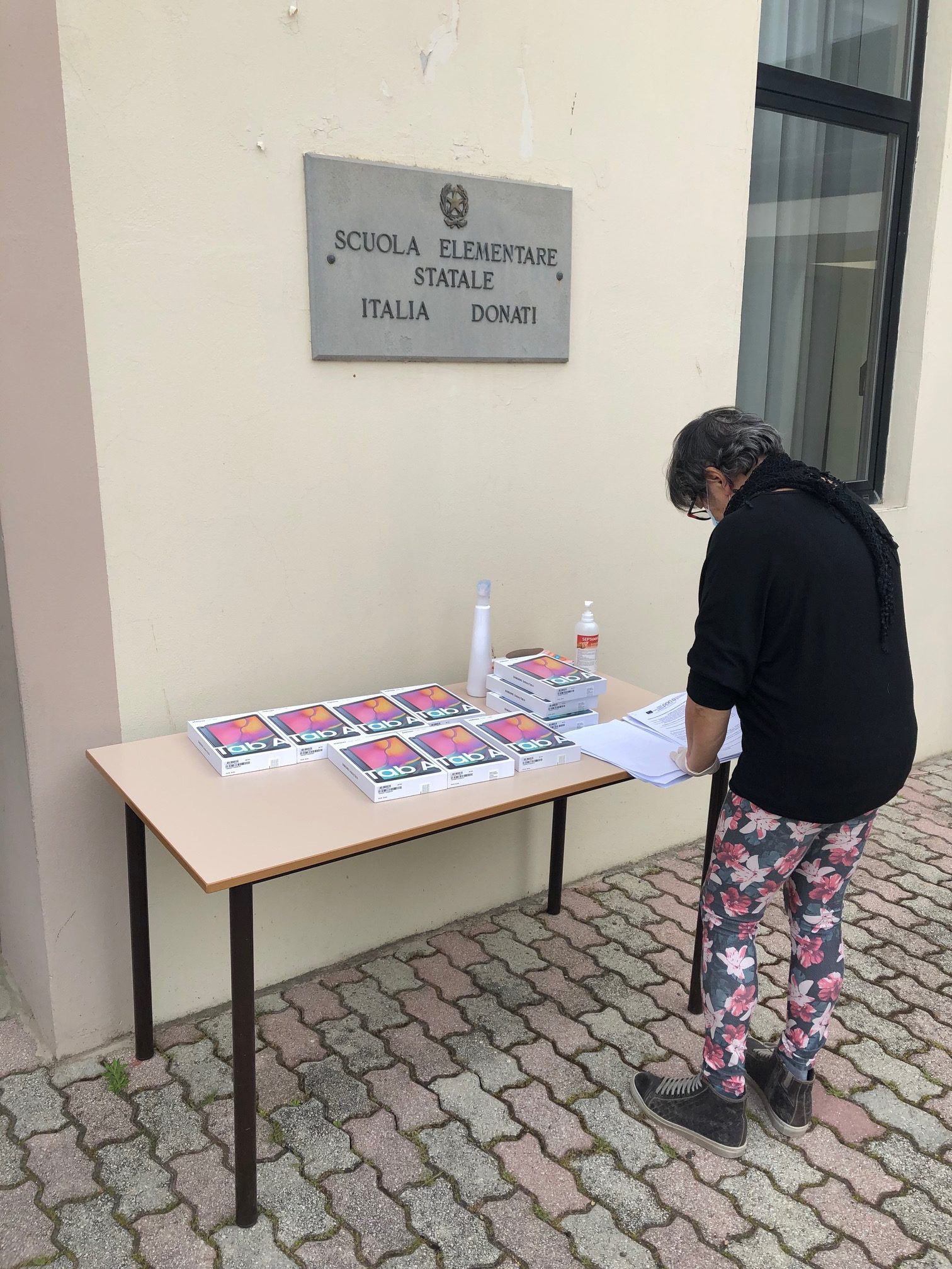 operazioni consegna tablet